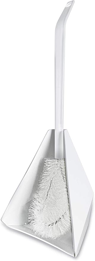 Fuller Brush Bent Tip Bowl Brush Bundle with Toilet Bowl Brush Holder