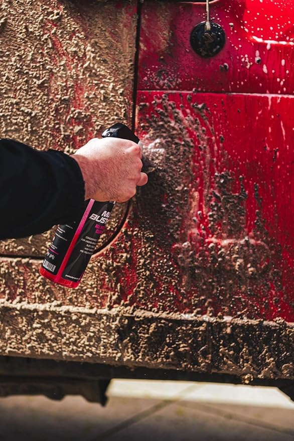 P & S PROFESSIONAL DETAIL PRODUCTS P&S Off Road Mud Buster Foaming Cleaner – Heavy-Duty Degreaser for Undercarriages, Frames & Wheels – Tough on Mud & Grime, Corrosion Protection - 16 oz. Spray