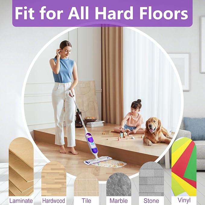 Power Mop Refills for Power Mop Multi-Surface Mop，Power Mop Pads for PowerMop Wood Mop,Compatible with Power Mop，Power Mop Pads Refills for Floor Cleaning,36 Count