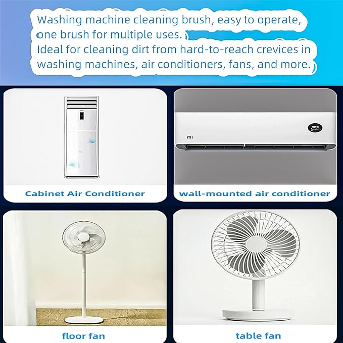 Washing Machine Cleaning Brush, Washing Machine Brush Washing Machine Cleaner Front Load Washer Cleaner Brush Load Washer Cleaner Drum Washing Machine Brush Washing Machine Cleaning Tools 4pcs