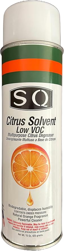SQ Citrus Based Multipurpose Degreaser Low VOC, 15 oz per can (12)
