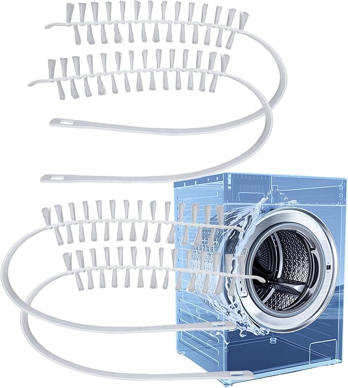 Washing Machine Cleaning Brush, Washing Machine Brush Washing Machine Cleaner Front Load Washer Cleaner Brush Load Washer Cleaner Drum Washing Machine Brush Washing Machine Cleaning Tools 4pcs