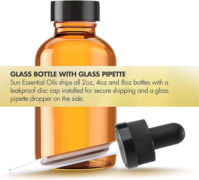 Sun Essential Oils 2oz - Spearmint Essential Oil - 2 Fluid Ounces