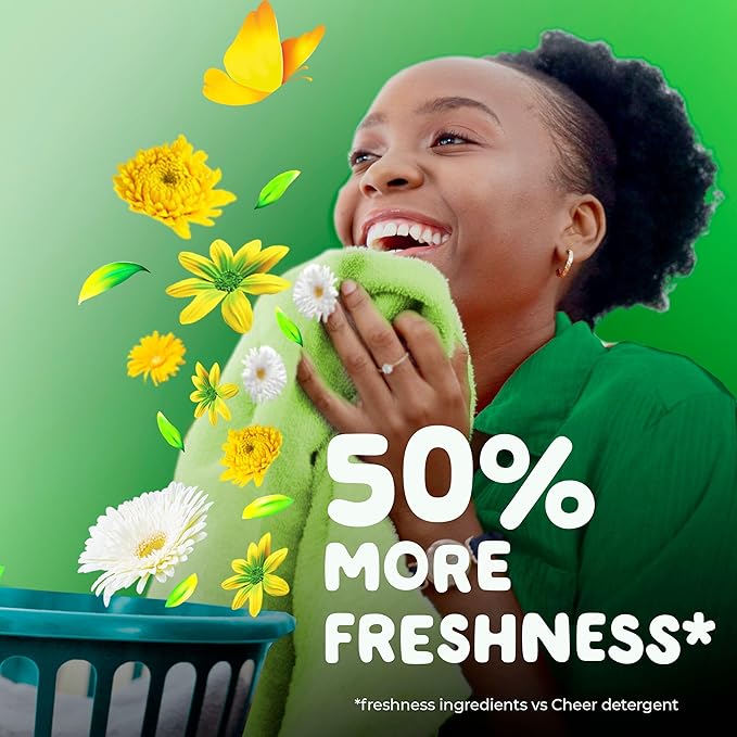 Gain flings! Laundry Detergent Soap Pacs HE Compatible 60 ct Long Lasting Scent Original Scent