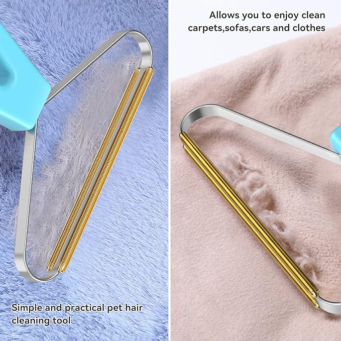 Lint Remover 3-Pack,Lint Shaver Cleaner Pro,Carpet Rake,Lint Brush,Fur Removal Tool,Portable Carpet Scraper,Clothes,Car Mats,Couch,Pet Bed,Furniture
