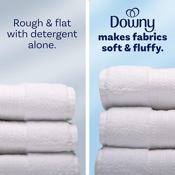 Downy Fabric Softener Liquid, April Fresh Scent, 44 fl oz, 60 Loads