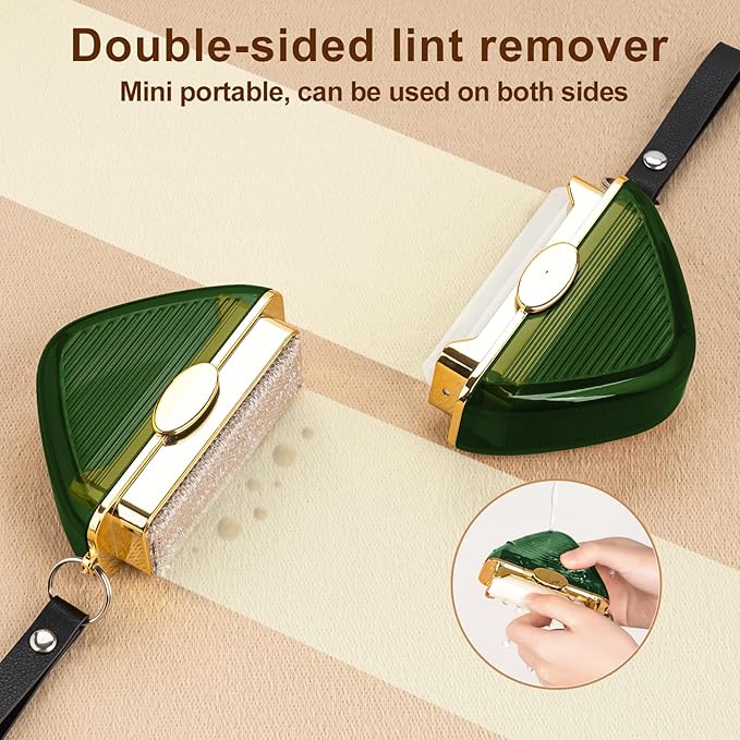 Washable Reusable Lint Roller for Pet Hair,Washable Lint Remover for Clothes, Portable Pet Hair Remover for Travel Household
