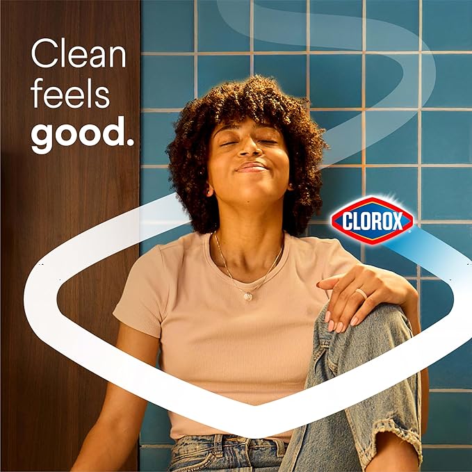 Clorox ToiletWand Toilet Cleaner Refills, Toilet brush, Rainforest Rush, 10 Ct