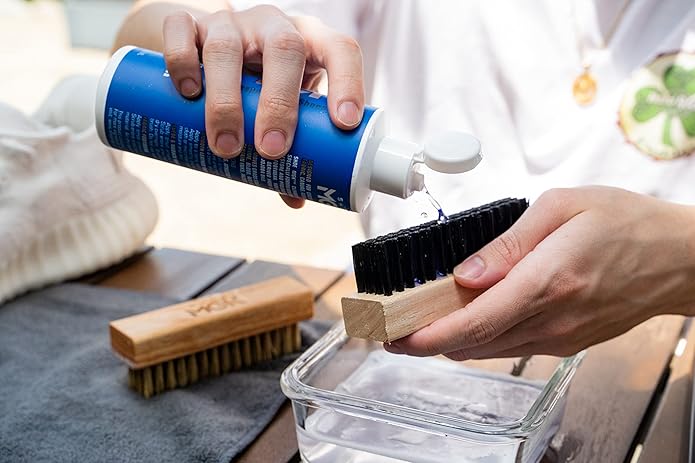 Shoe MGK Starter Shoe Cleaner Kit - Shoe Cleaner & Conditioner for All Shoes, Premium Shoe Brush