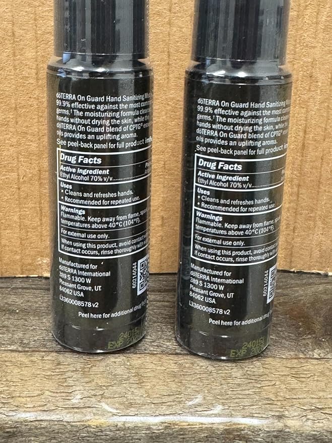 doTERRA On Guard Sanitizing Mist - 27mL … (2 Pack)
