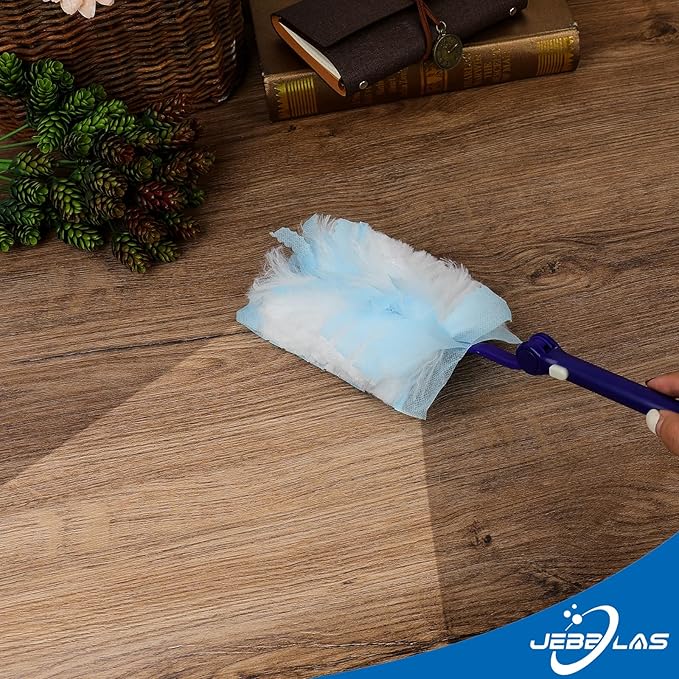 JEBBLAS Disposable Dusters Refills, Heavy Duty Electrostatic Duster Head, Total 30 Count